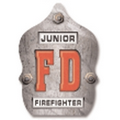 Junior Firefighter FD Plastic Fire Helmet
